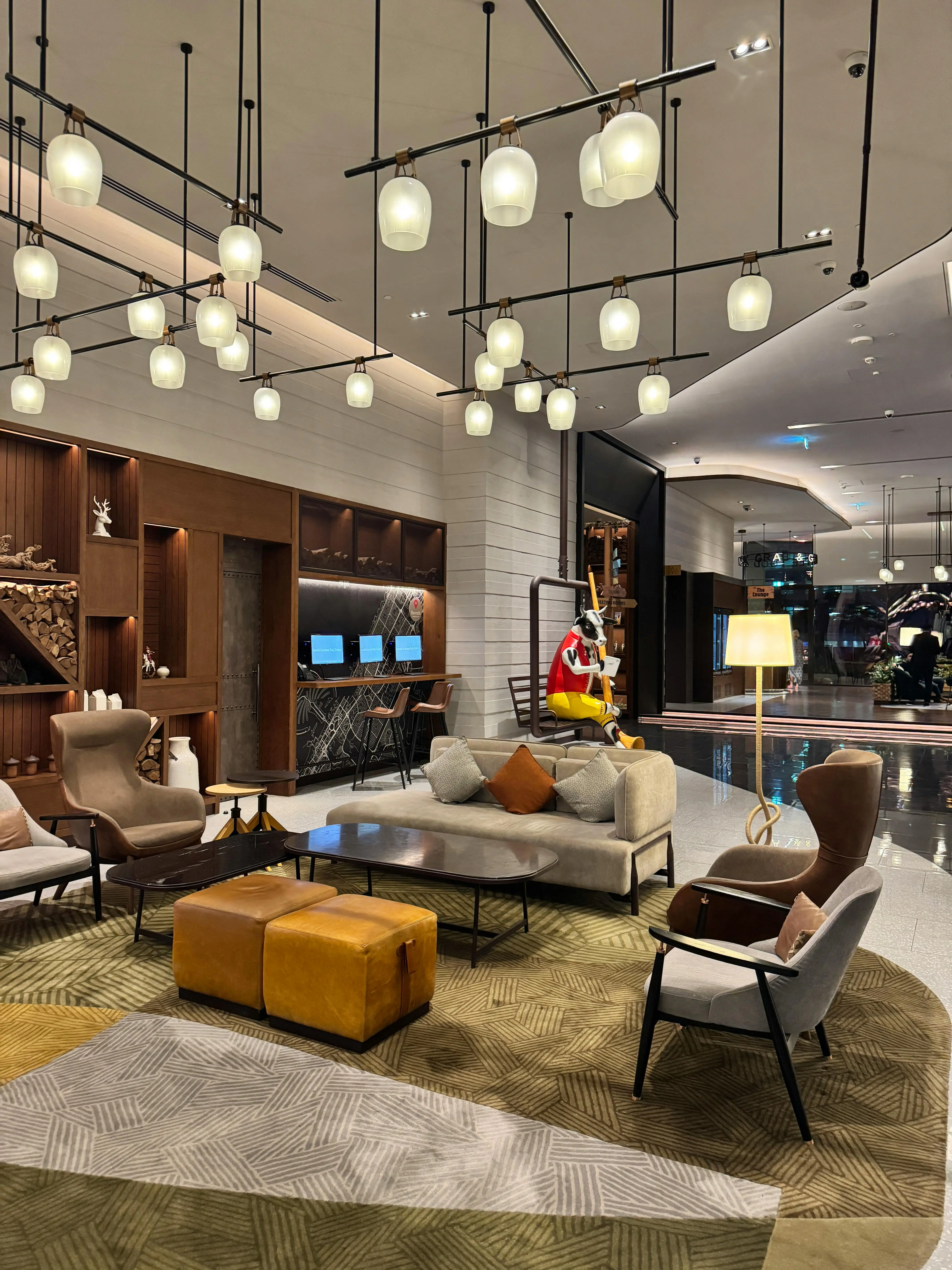 Recepción Hotel de Lujo